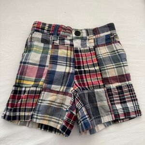 Ralph Lauren Polo Baby Boys 18M Multicolor Plaid Shorts